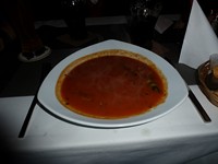 Tomato soup, Ulm, DE, January 2014